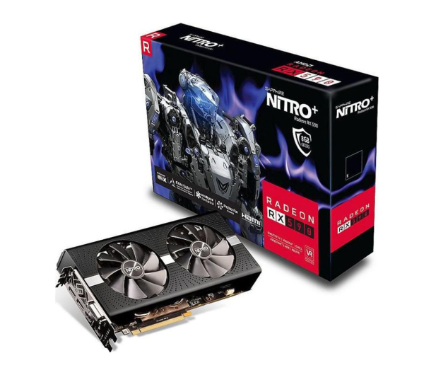SAPPHIRE TECHNOLOGY Radeon RX 590 NITRO+ 8GB GDDR5 256BIT 2HDMI/DVI-D/2DP - 503985 - zdjęcie